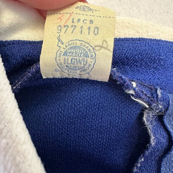 Alfred Weber 60s Vtg Dress Mod Size 8/S Geometric Multicolor Long Sleeve Gogo - Picture 11 of 16